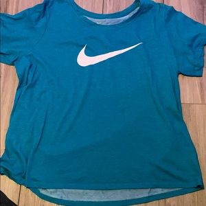 Blue Nike t shirt